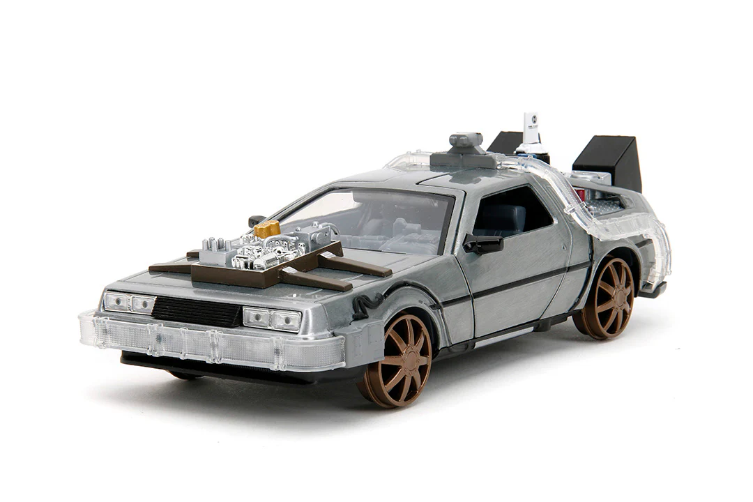 Back to the Future Part III Time Machine (Rail Version), 1:24 Scale Vehicle - Image 4