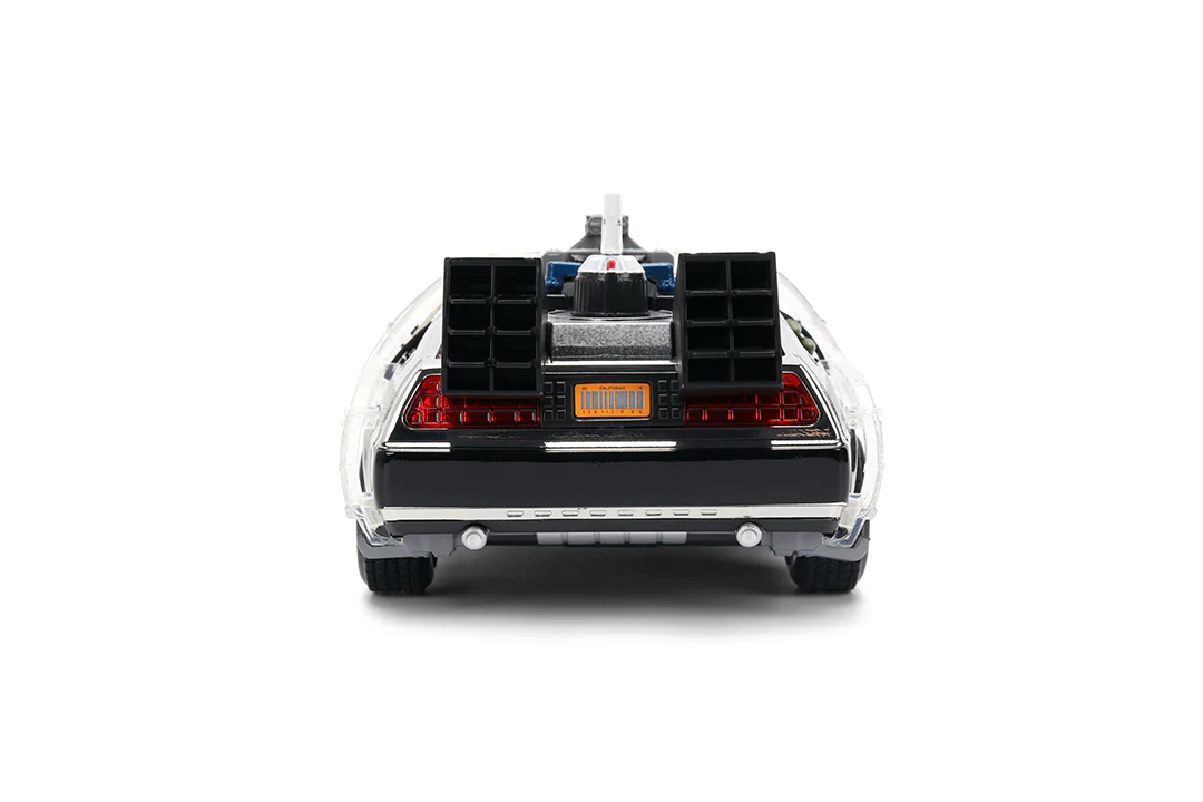 Back to the Future Time Machine, 1:24 Scale Vehicle (Chrome Exclusive) - Image 10