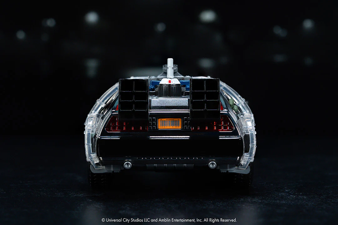 Back to the Future Time Machine, 1:24 Scale Vehicle (Chrome Exclusive) - Image 21