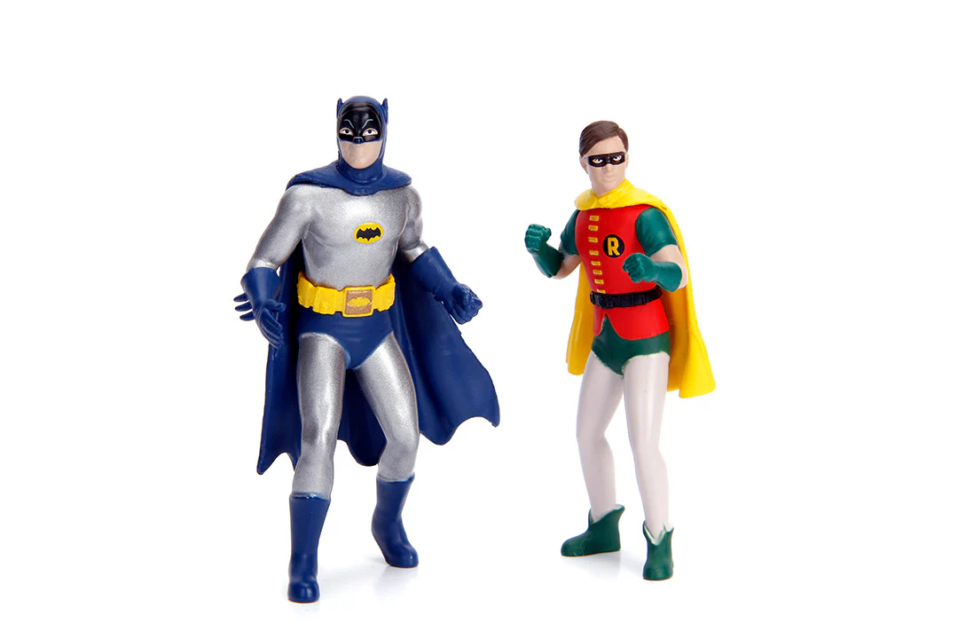 Batman Classic TV Series Batmobile with Batman & Robin, 1:18 Scale Vehicle & 3.75" Figures - Image 17