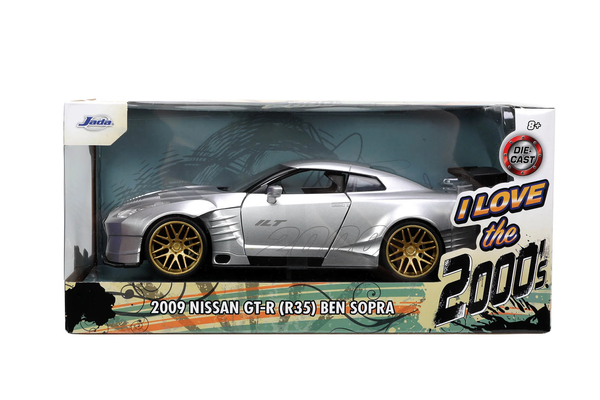 I Love The...2000's 2009 Nissan GT-R (R35) Ben Sopra 1:24 Scale Vehicle - Image 2