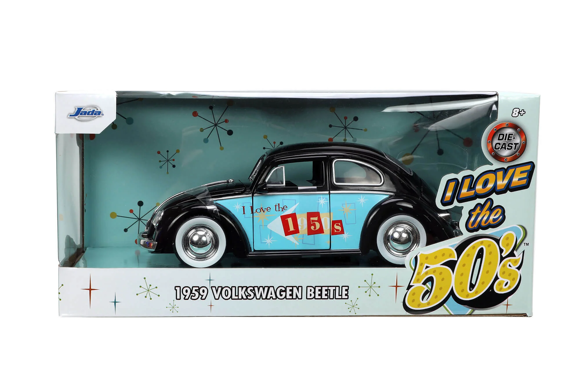 I Love The...50's 1959 Volkswagen Beetle 1:24 Scale Vehicle - Image 2