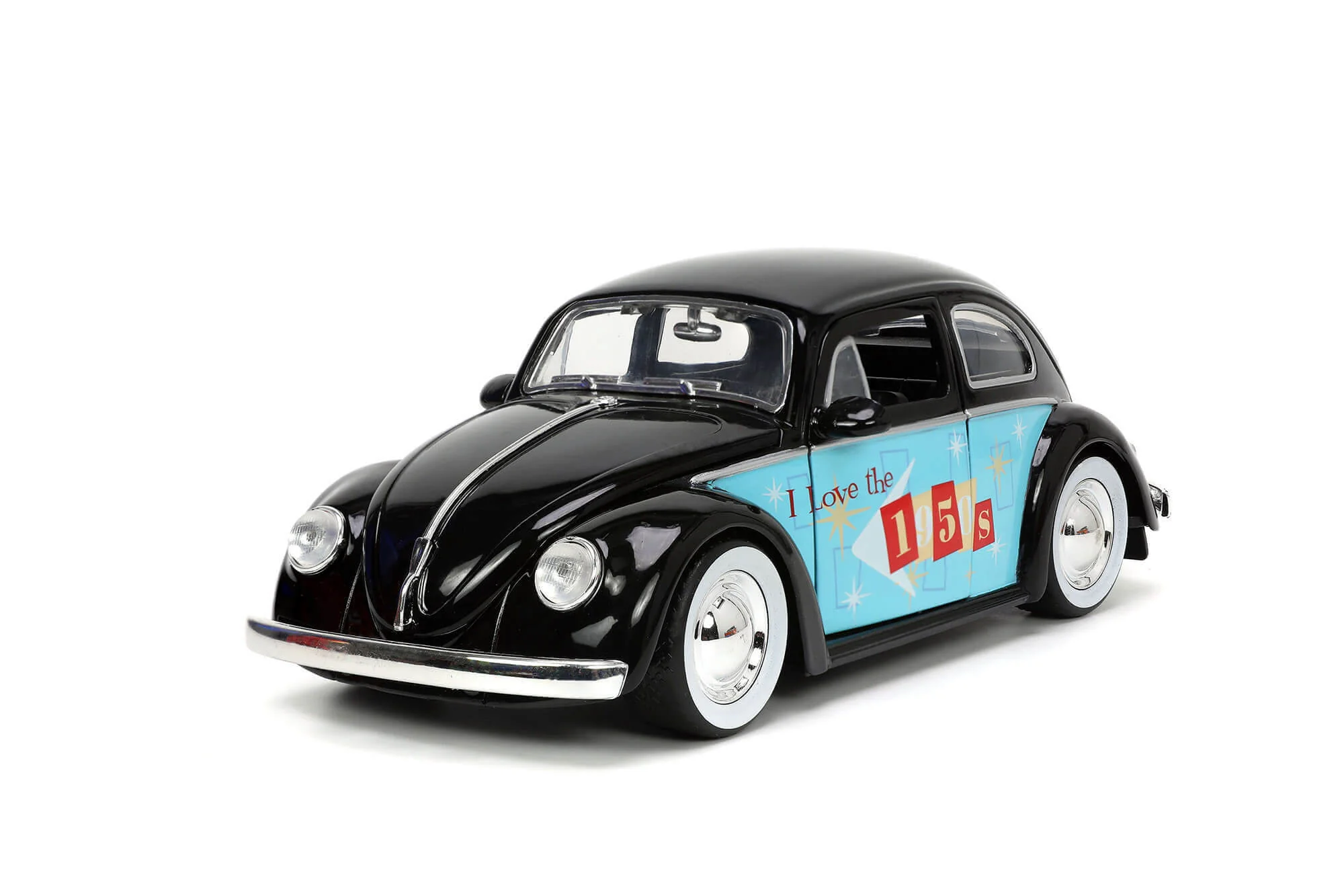 I Love The...50's 1959 Volkswagen Beetle 1:24 Scale Vehicle - Image 4