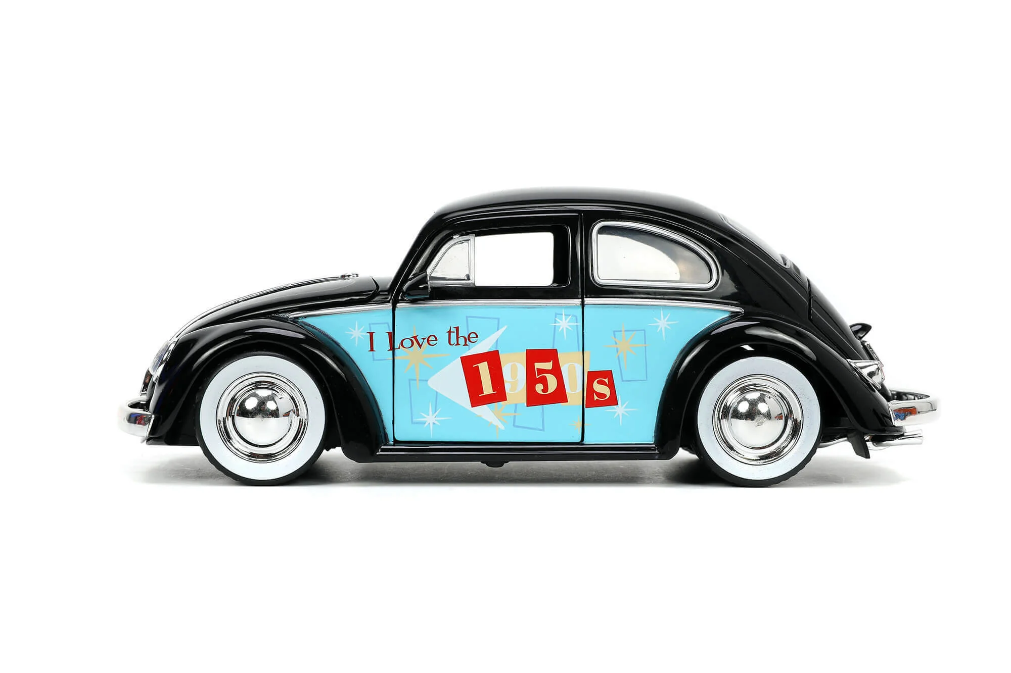 I Love The...50's 1959 Volkswagen Beetle 1:24 Scale Vehicle - Image 5