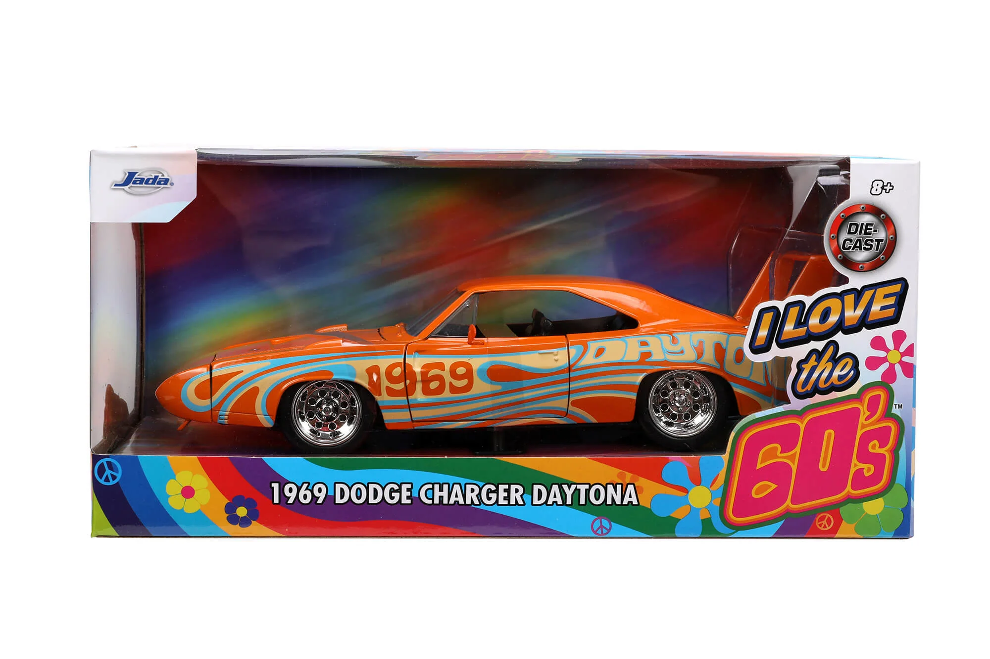 I Love The...60's 1969 Dodge Charger Daytona 1:24 Scale Vehicle - Image 2