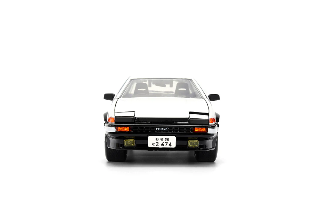 Initial D Toyota Trueno AE-86 & Takumi, 1:24 Scale Vehicle and 2.75" Die-Cast Figure - Image 8