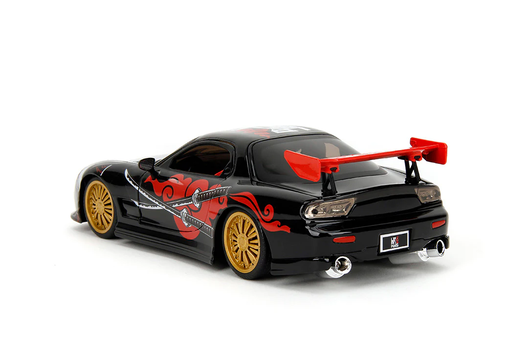 Lab Monkeys, Saru & 1993 Mazda RX-7, 1:24 Scale Vehicle & 2.75” Figure - Image 8