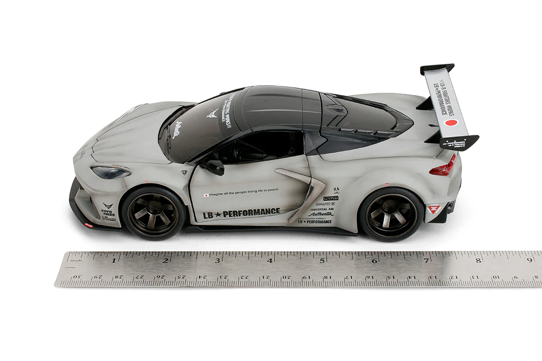 Liberty Walk Chevrolet Corvette C8, 1:24 Scale Vehicle - Image 12