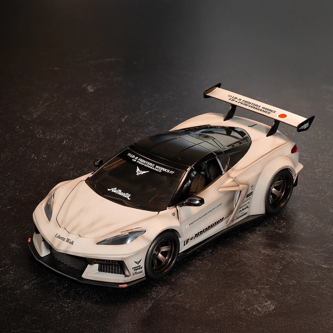Liberty Walk Chevrolet Corvette C8, 1:24 Scale Vehicle - Image 20