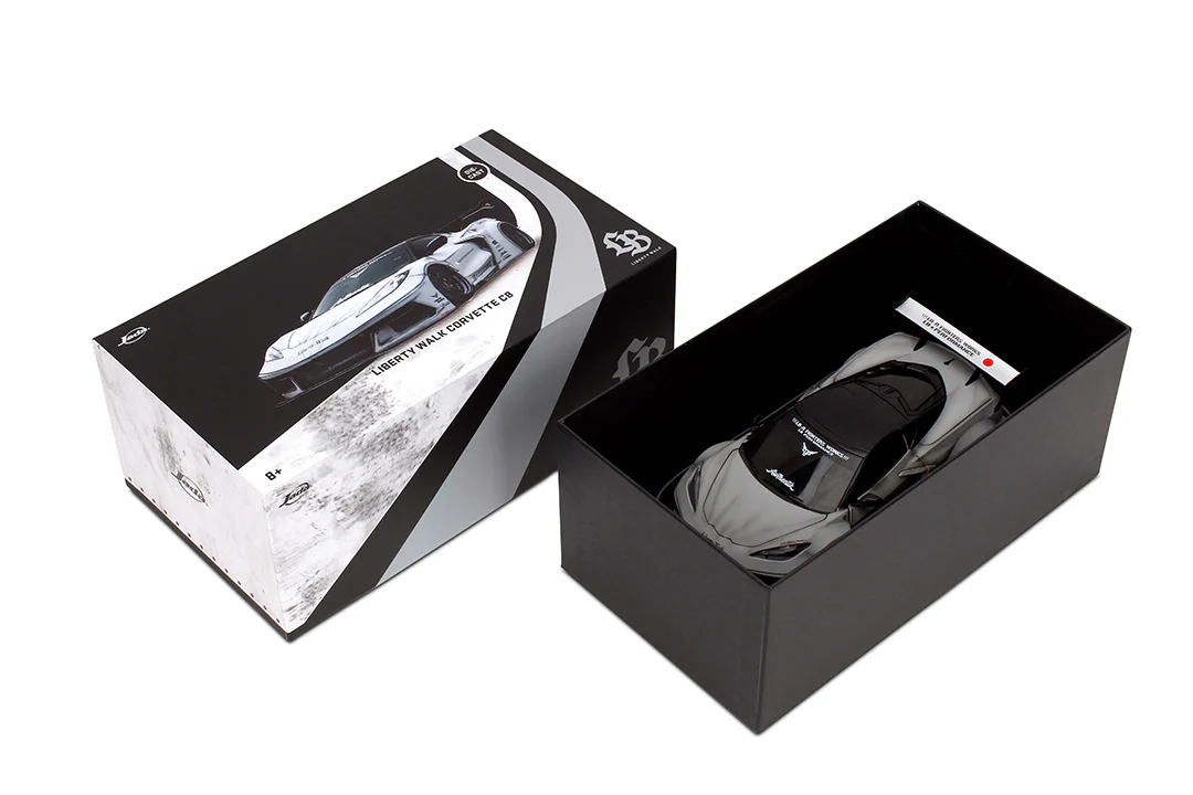 Liberty Walk Chevrolet Corvette C8, 1:24 Scale Vehicle - Image 3