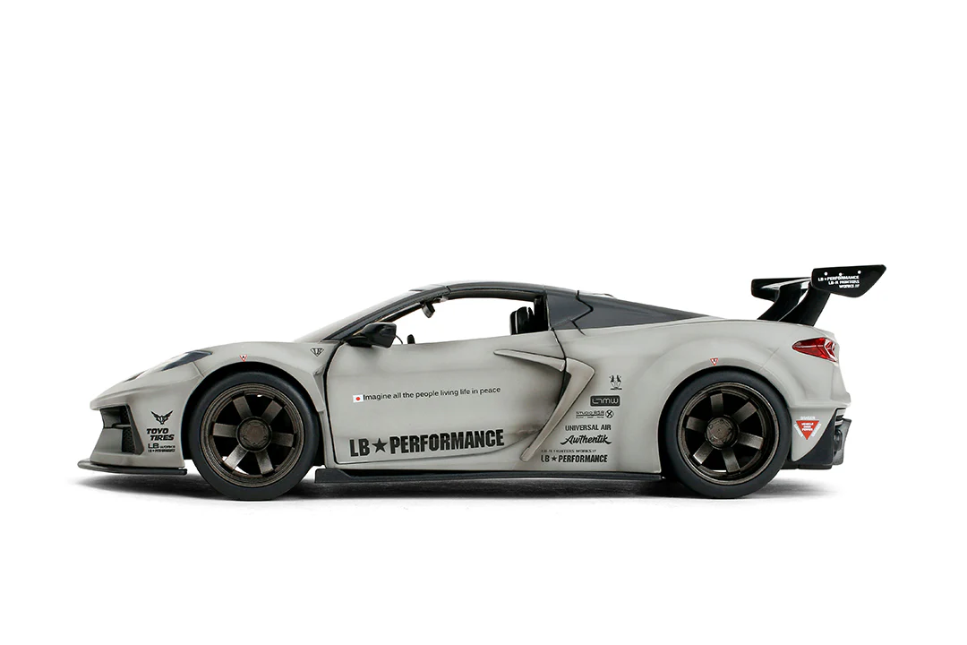 Liberty Walk Chevrolet Corvette C8, 1:24 Scale Vehicle - Image 7