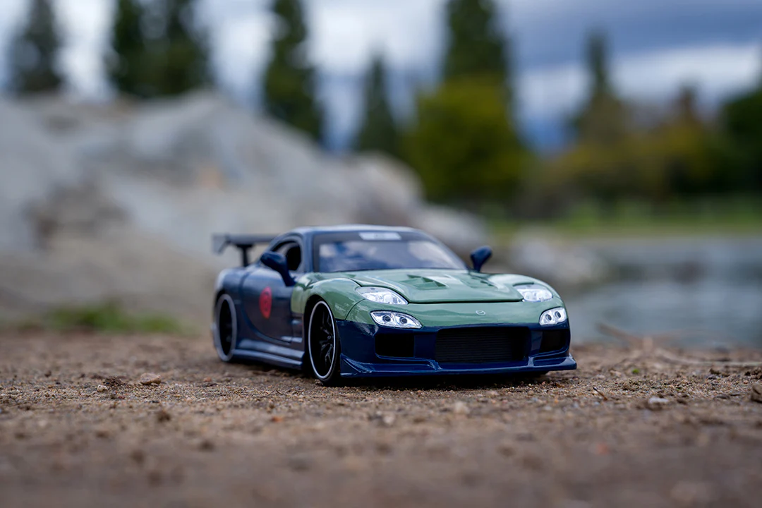 NARUTO SHIPPUDEN, Kakashi & 1993 Mazda RX-7, 1:24 Scale Vehicle & 2.75" Figure - Image 18