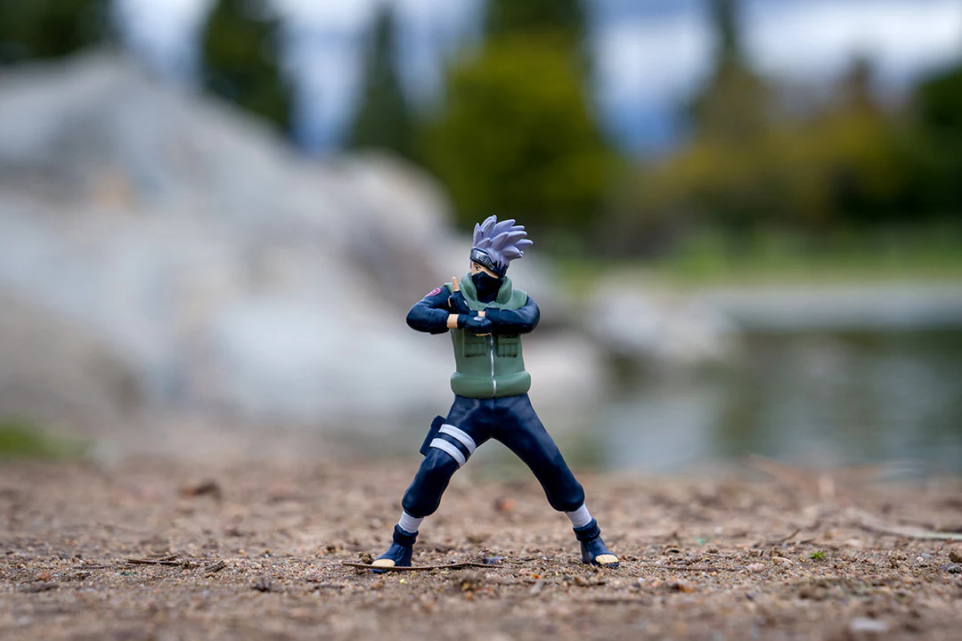 NARUTO SHIPPUDEN, Kakashi & 1993 Mazda RX-7, 1:24 Scale Vehicle & 2.75" Figure - Image 19