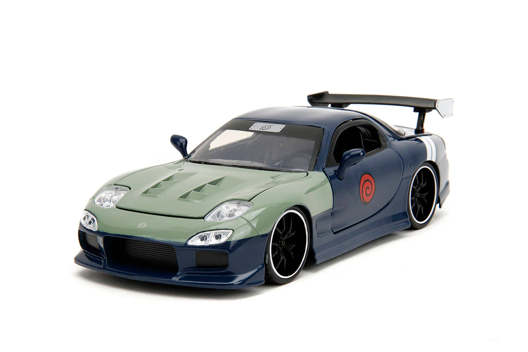 NARUTO SHIPPUDEN, Kakashi & 1993 Mazda RX-7, 1:24 Scale Vehicle & 2.75" Figure - Image 5
