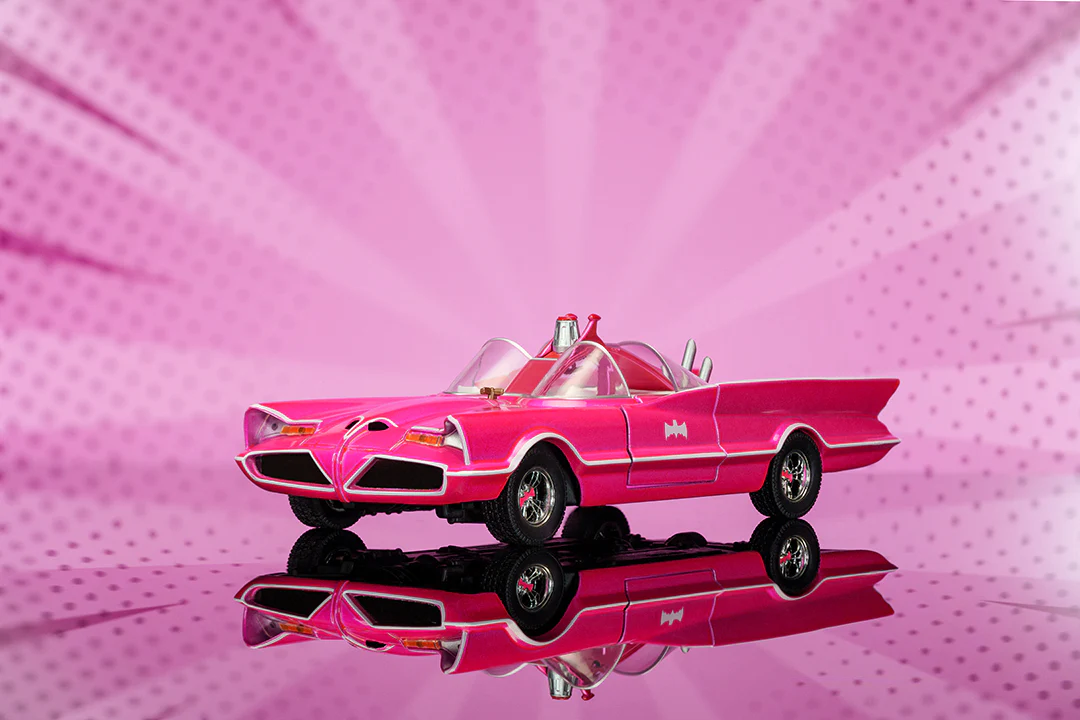 Pink Slips Batman Classic TV Series Batmobile, 1:24 Scale Vehicle