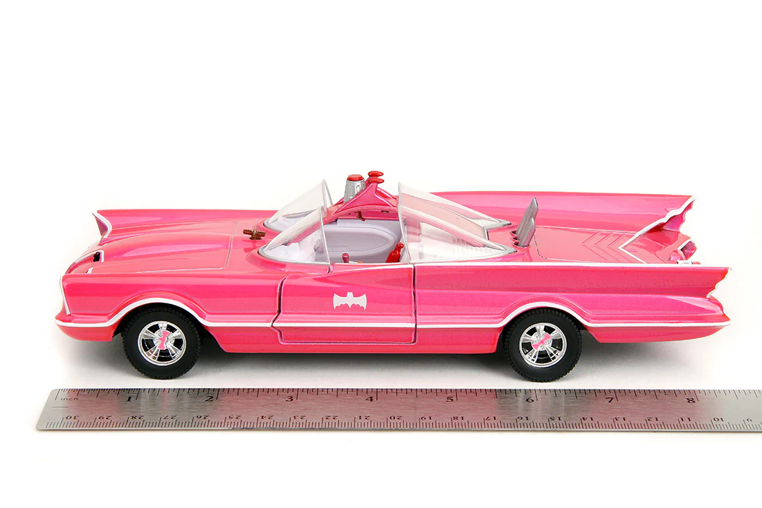 Pink Slips Batman Classic TV Series Batmobile, 1:24 Scale Vehicle - Image 10