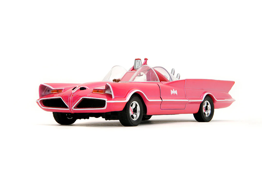 Pink Slips Batman Classic TV Series Batmobile, 1:24 Scale Vehicle - Image 6