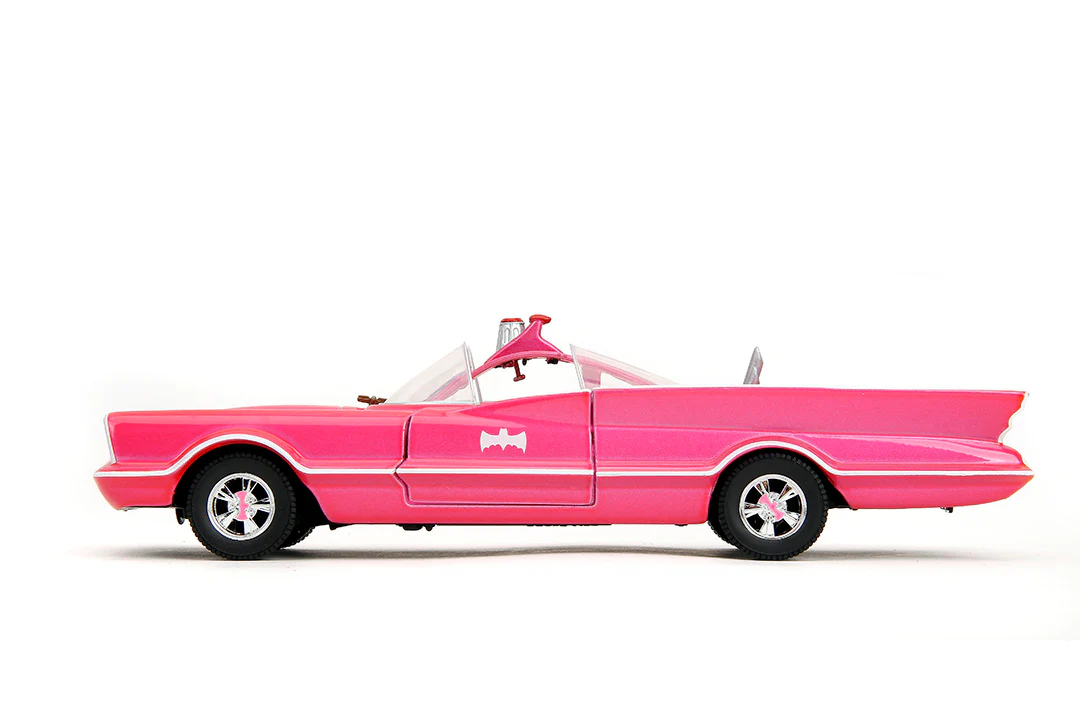 Pink Slips Batman Classic TV Series Batmobile, 1:24 Scale Vehicle - Image 7