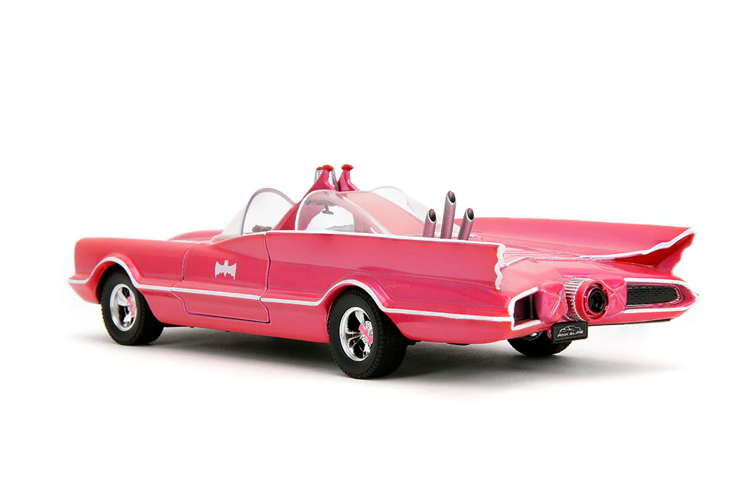 Pink Slips Batman Classic TV Series Batmobile, 1:24 Scale Vehicle - Image 8