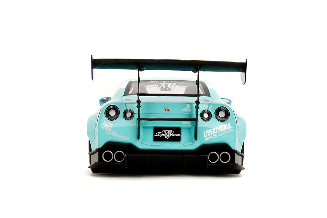 Pink Slips Nissan GT-R (R35) Liberty Walk, 1:18 Scale Vehicle (Wave 3) - Image 9