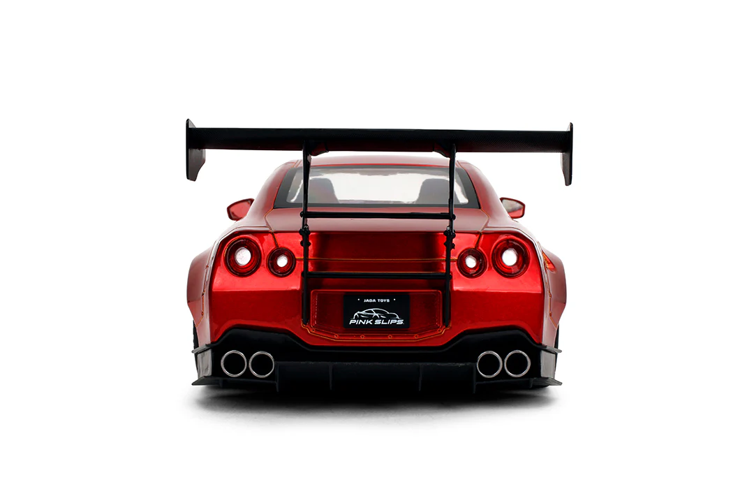 Pink Slips Nissan GT-R (R35) Liberty Walk, 1:18 Scale Vehicle (Wave 5) - Image 9