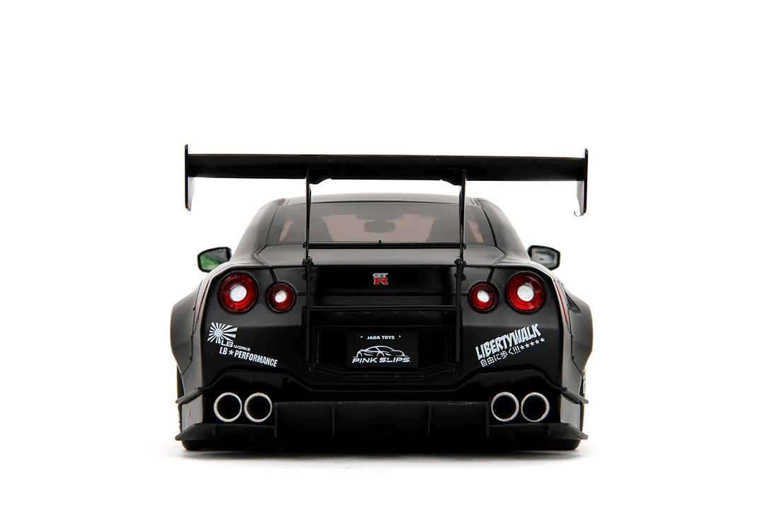 Pink Slips Nissan GT-R (R35) Liberty Walk, 1:18 Scale Vehicle (Wave 1) - Image 9