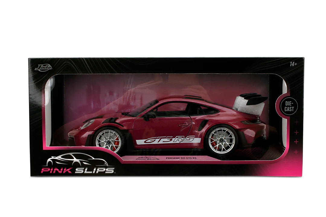 Pink Slips Porsche 911 GT-3 RS, 1:18 Scale Vehicle (Wave 6) - Image 2