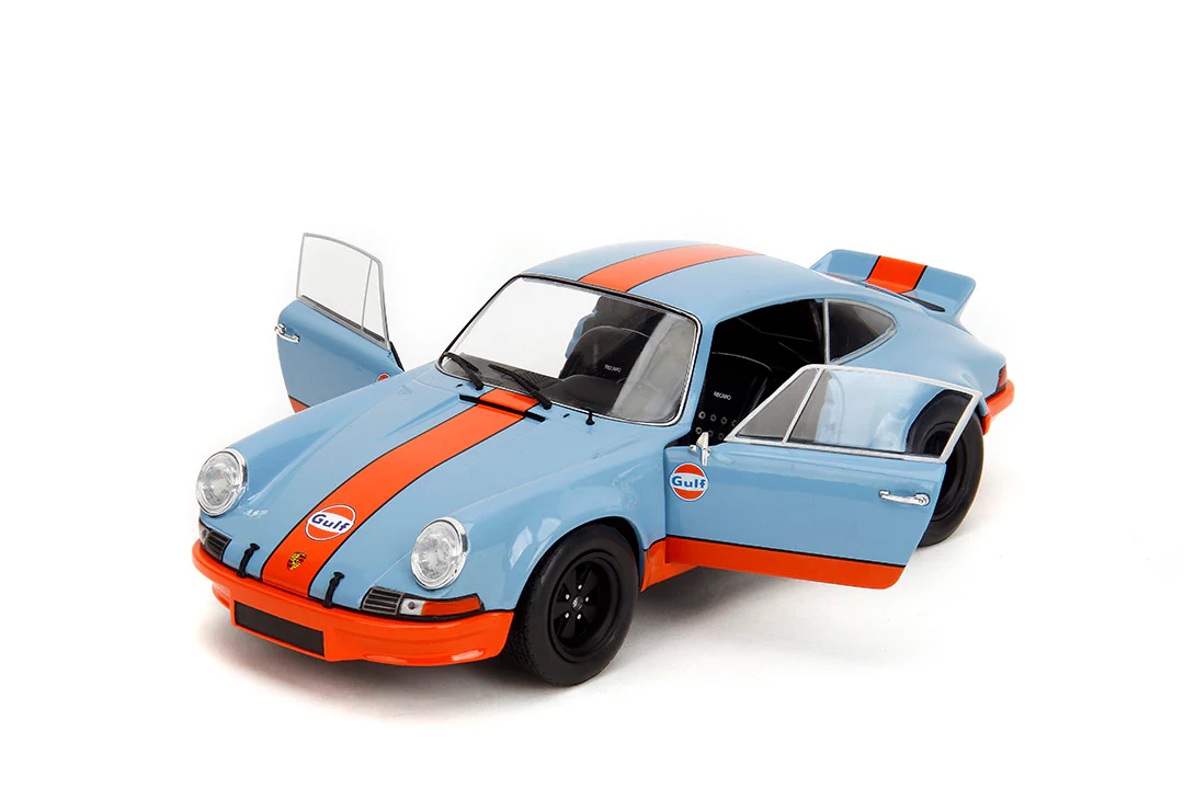 Pink Slips Porsche 911 RSR Gulf 1, 1:18 Scale Vehicle (Wave 4) - Image 10