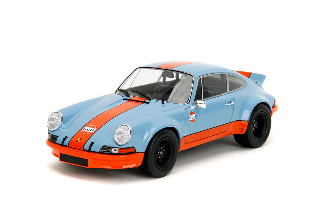Pink Slips Porsche 911 RSR Gulf 1, 1:18 Scale Vehicle (Wave 4) - Image 5