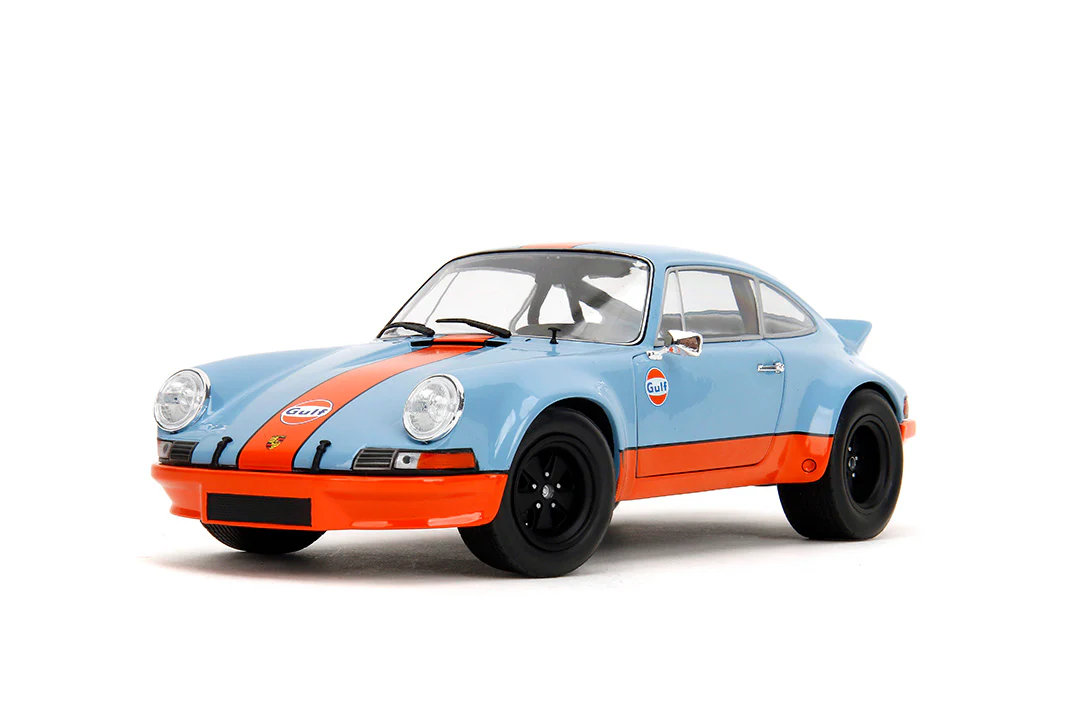 Pink Slips Porsche 911 RSR Gulf 1, 1:18 Scale Vehicle (Wave 4) - Image 6