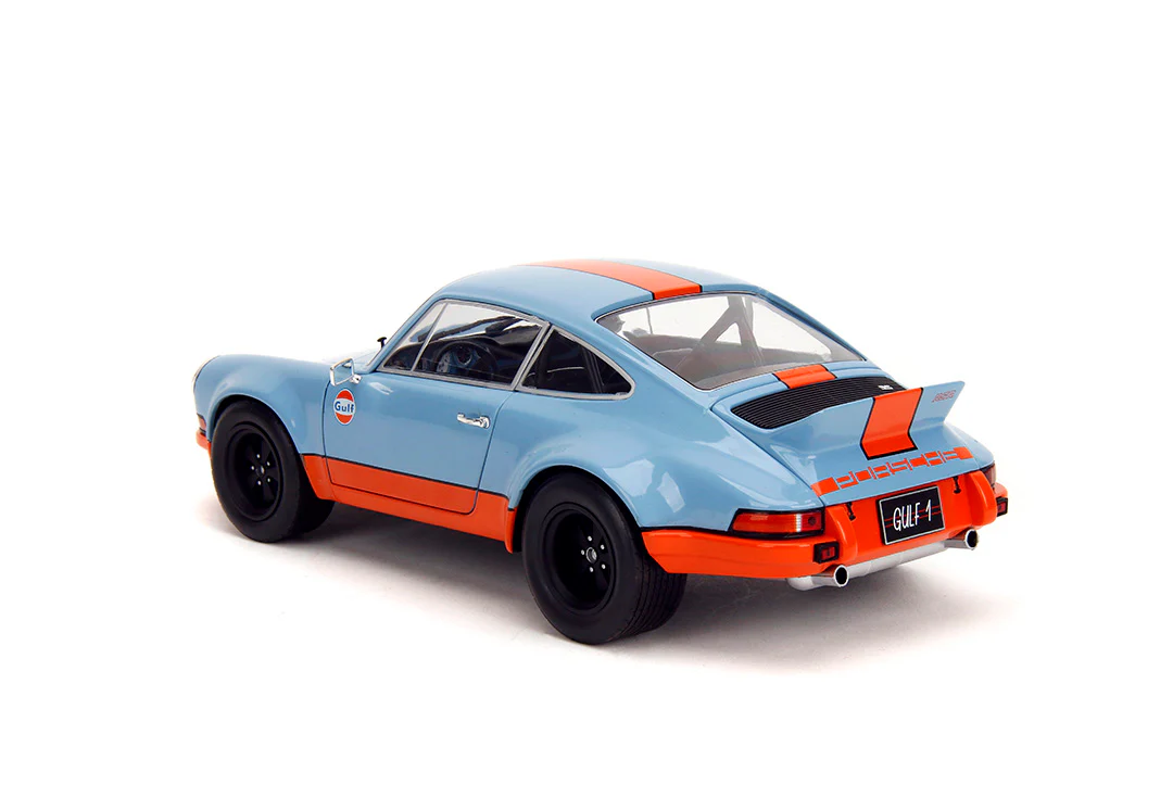 Pink Slips Porsche 911 RSR Gulf 1, 1:18 Scale Vehicle (Wave 4) - Image 8