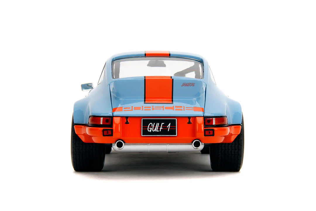 Pink Slips Porsche 911 RSR Gulf 1, 1:18 Scale Vehicle (Wave 4) - Image 9