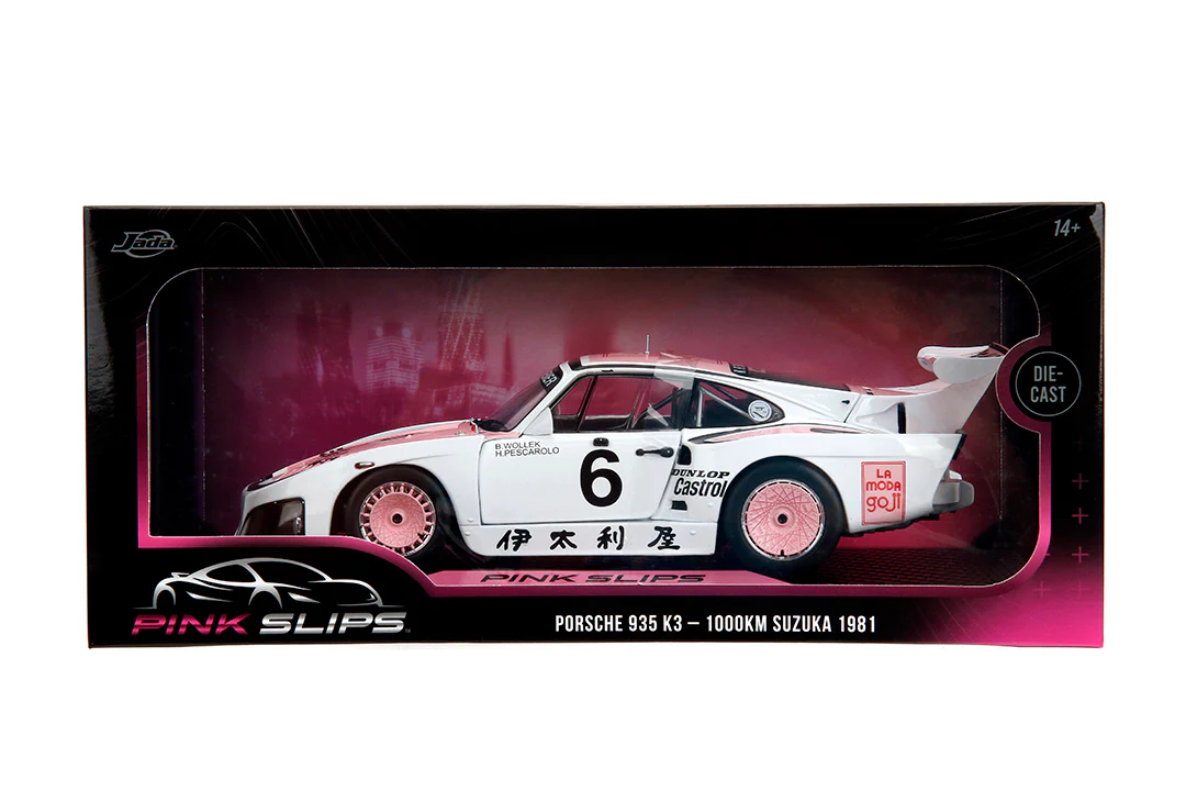 Pink Slips Porsche 935 K3 1000KM Suzuka 1981, 1:18 Scale Vehicle (Wave 4) - Image 2