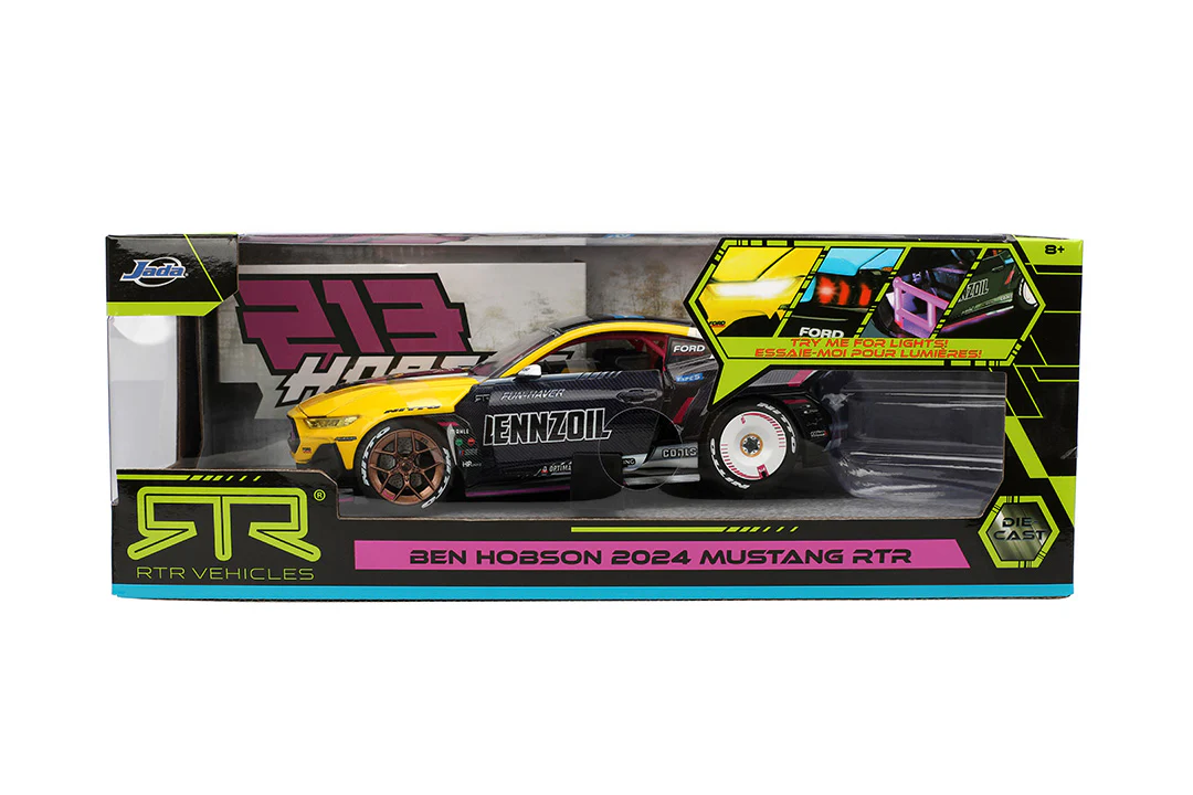 RTR Vehicles Ben Hobson 2024 Ford Mustang RTR, 1:24 Scale Vehicle - Image 2