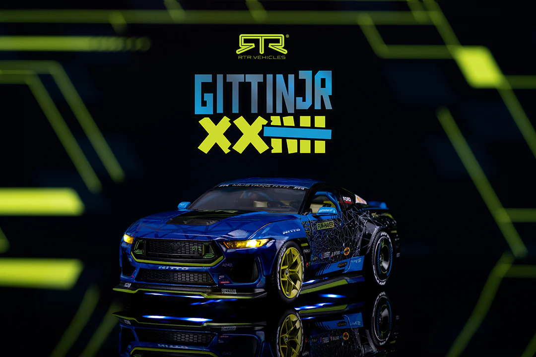 RTR Vehicles Vaughn Gittin Jr. 2024 Ford Mustang RTR, 1:24 Scale Vehicle