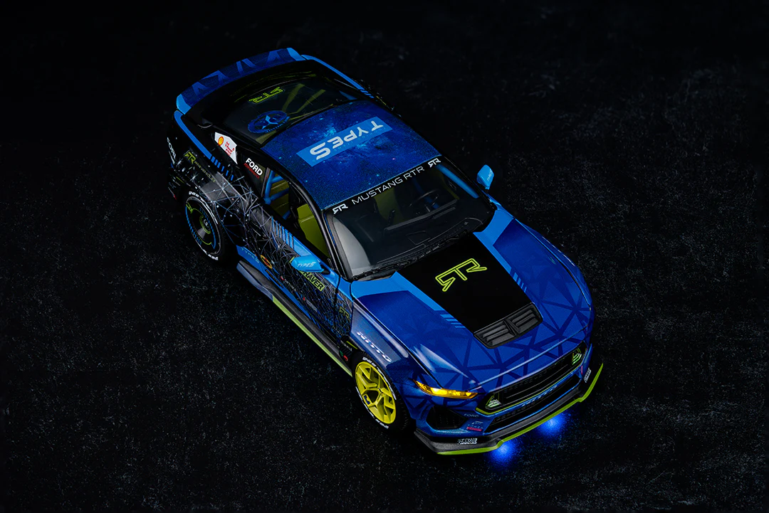 RTR Vehicles Vaughn Gittin Jr. 2024 Ford Mustang RTR, 1:24 Scale Vehicle - Image 17