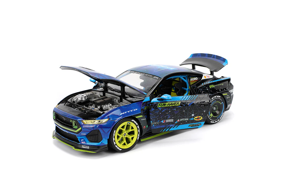 RTR Vehicles Vaughn Gittin Jr. 2024 Ford Mustang RTR, 1:24 Scale Vehicle - Image 9