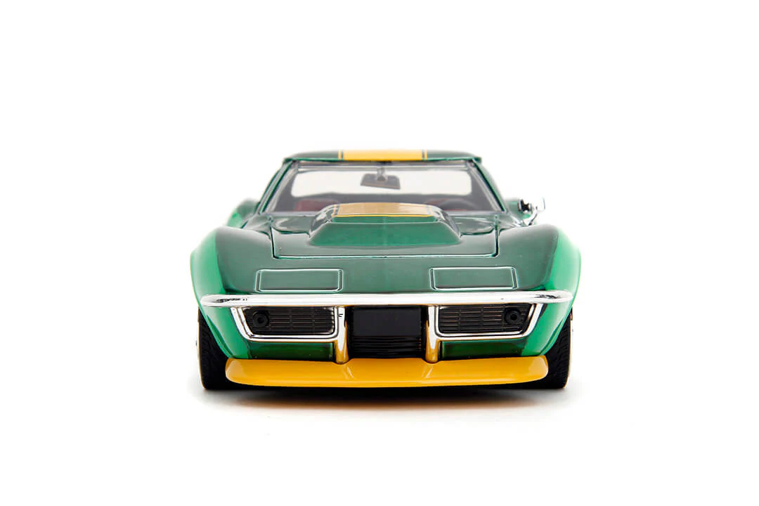 Street Fighter, Cammy & 1969 Chevrolet Corvette Stingray, 1:24 Scale Vehicle & 2.75" Figure - Image 4