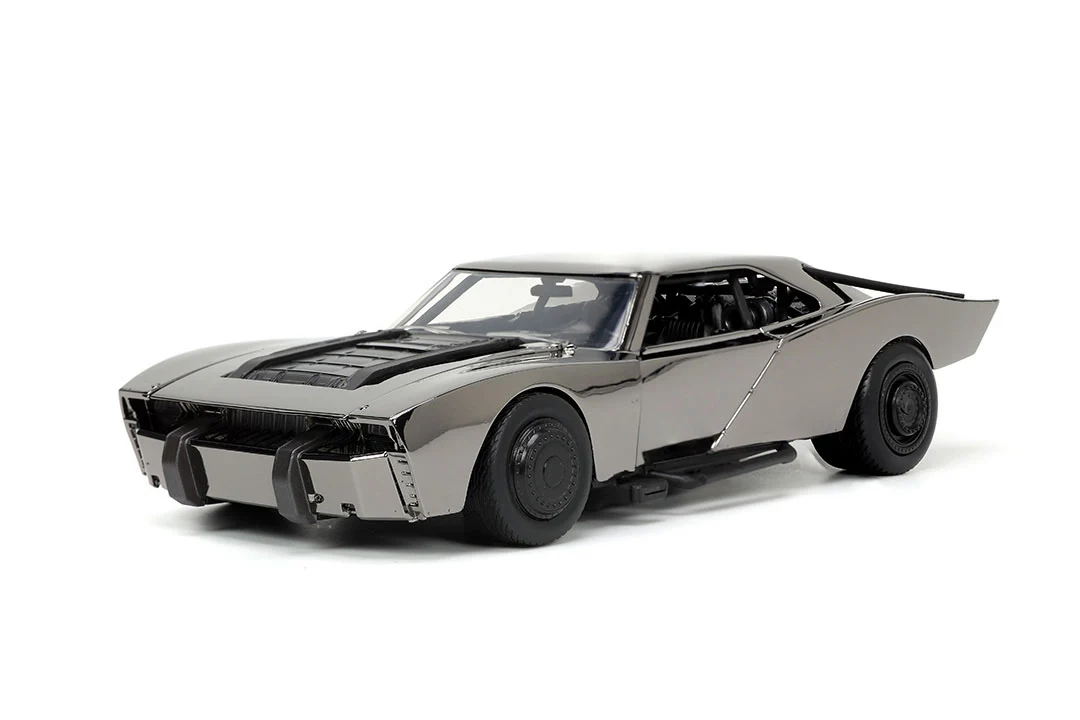 The Batman (2022) Batmobile & Batman, 1:24 Scale Vehicle & 2.75" Figure (Exclusive) - Image 7