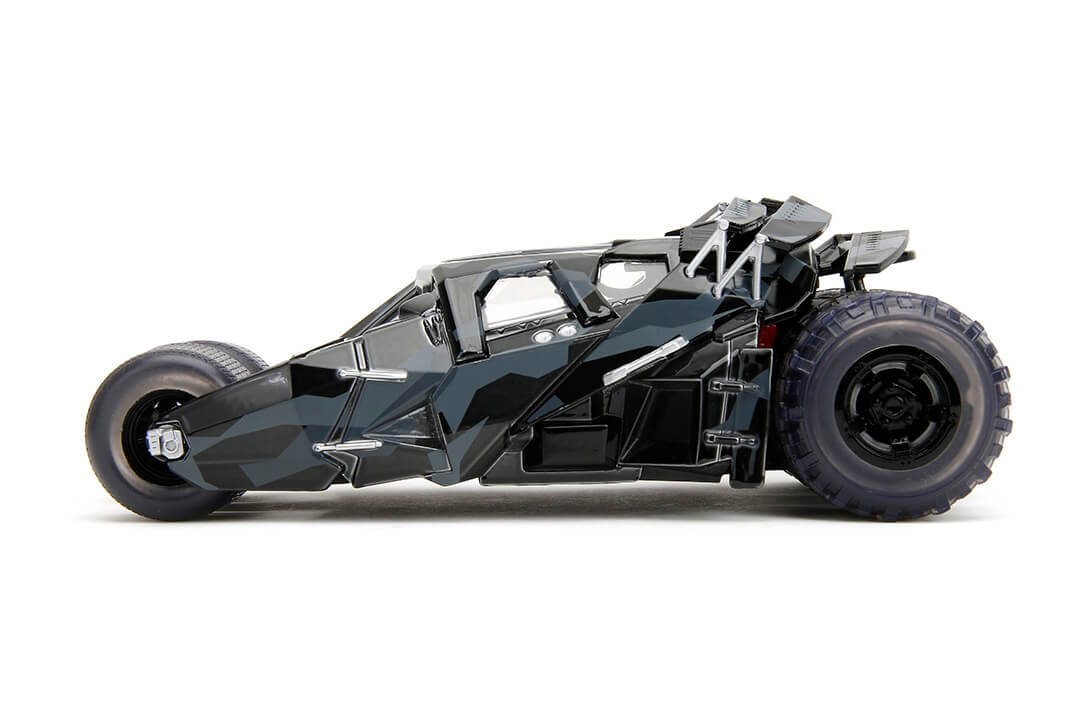 The Dark Knight Trilogy Tumbler Batmobile & Batman, 1:24 Scale Vehicle & 2.75" Figure (Exclusive) - Image 8
