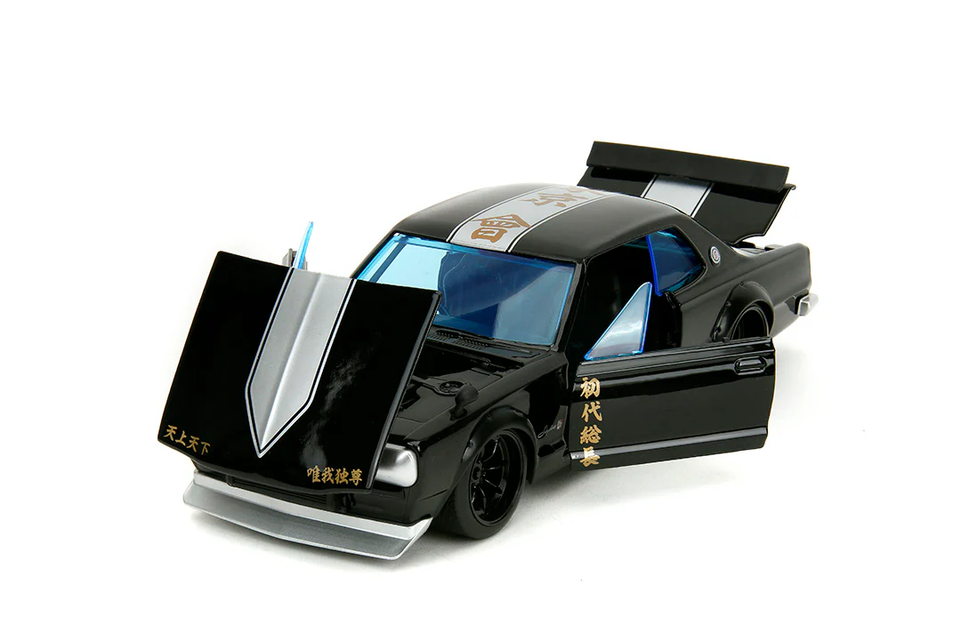 Tokyo Revengers, Mikey & 1971 Nissan Skyline GT-R, 1:24 Scale Vehicle & 2.75" Figure - Image 10
