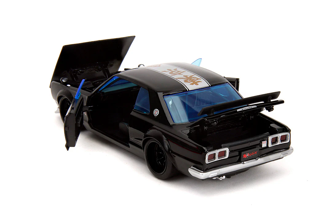 Tokyo Revengers, Mikey & 1971 Nissan Skyline GT-R, 1:24 Scale Vehicle & 2.75" Figure - Image 11