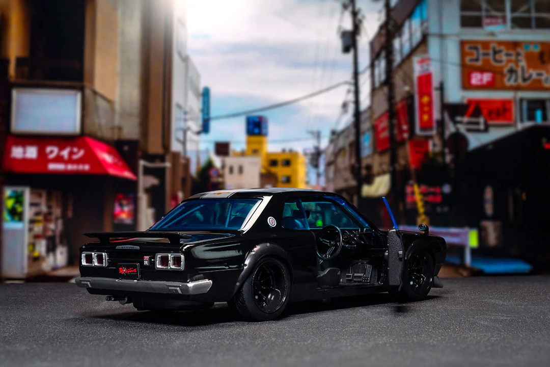 Tokyo Revengers, Mikey & 1971 Nissan Skyline GT-R, 1:24 Scale Vehicle & 2.75" Figure - Image 20