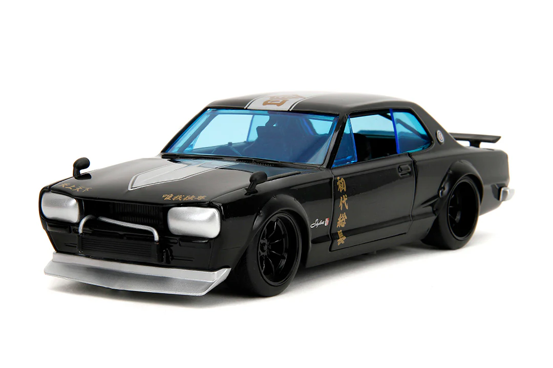 Tokyo Revengers, Mikey & 1971 Nissan Skyline GT-R, 1:24 Scale Vehicle & 2.75" Figure - Image 5