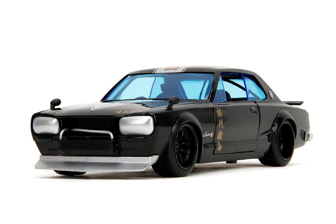Tokyo Revengers, Mikey & 1971 Nissan Skyline GT-R, 1:24 Scale Vehicle & 2.75" Figure - Image 6