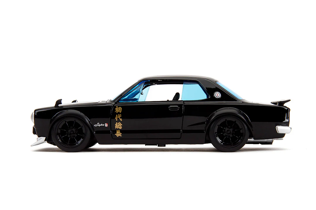 Tokyo Revengers, Mikey & 1971 Nissan Skyline GT-R, 1:24 Scale Vehicle & 2.75" Figure - Image 7