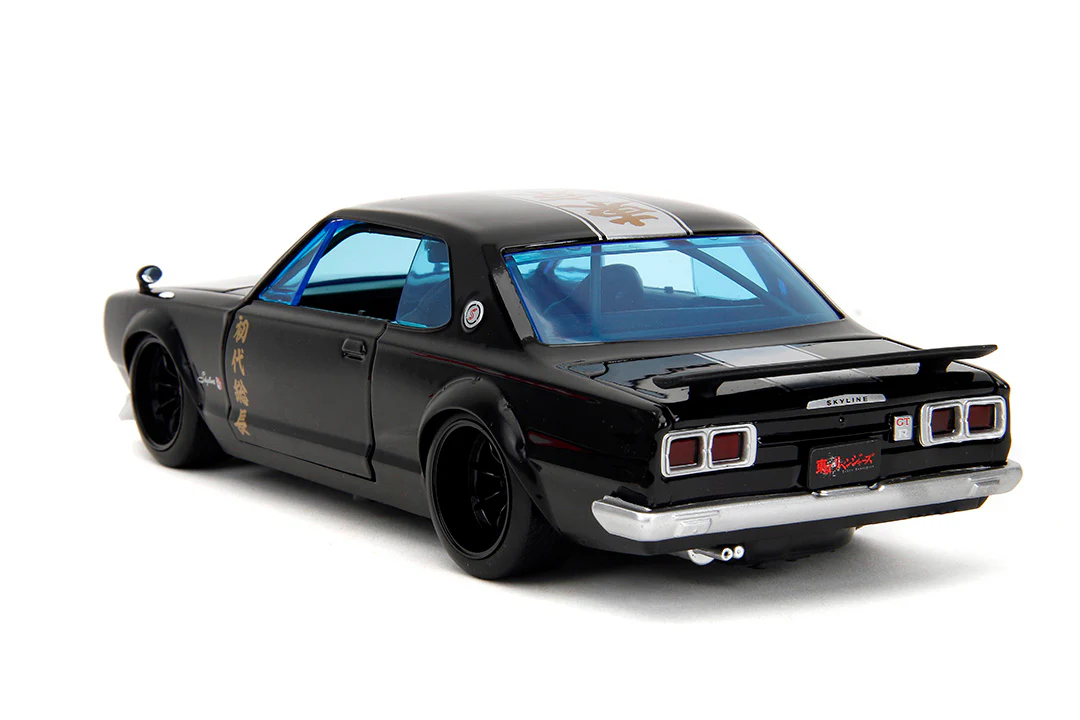 Tokyo Revengers, Mikey & 1971 Nissan Skyline GT-R, 1:24 Scale Vehicle & 2.75" Figure - Image 8