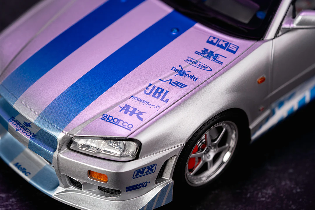 TrueSpec R - Fast & Furious Brian's Nissan Skyline GT-R (R34), 1:18 Scale Resin Vehicle [PRE-ORDER] - Image 11