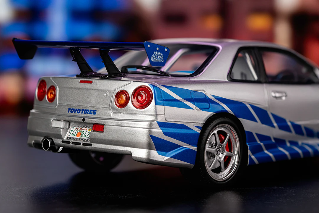 TrueSpec R - Fast & Furious Brian's Nissan Skyline GT-R (R34), 1:18 Scale Resin Vehicle [PRE-ORDER] - Image 16