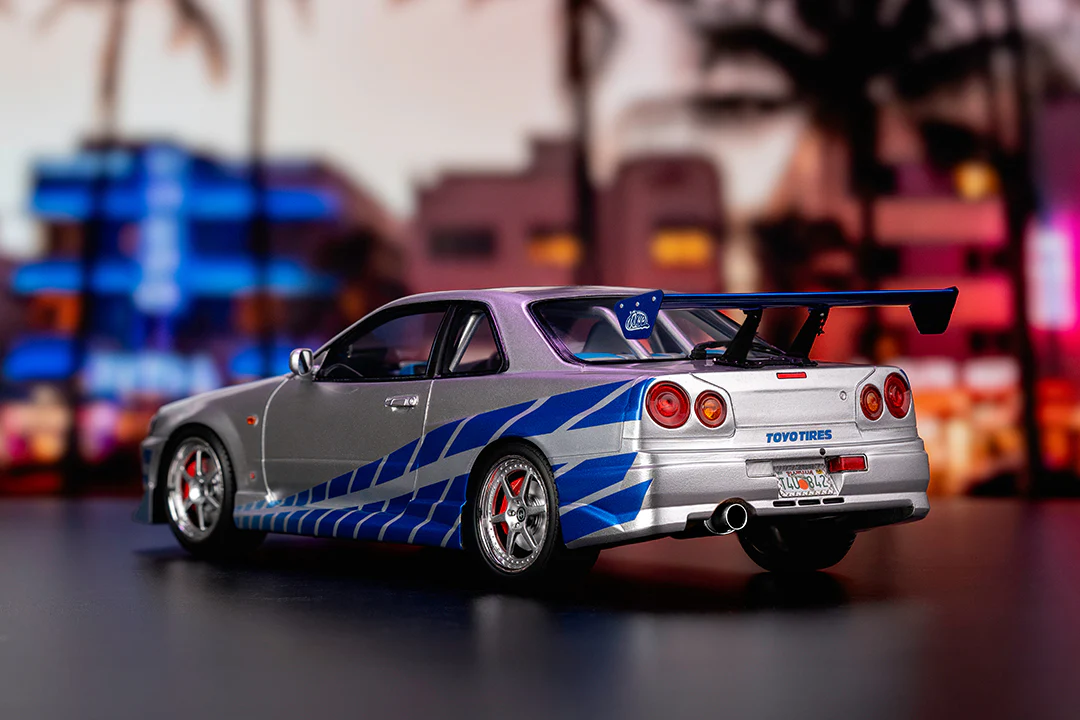 TrueSpec R - Fast & Furious Brian's Nissan Skyline GT-R (R34), 1:18 Scale Resin Vehicle [PRE-ORDER] - Image 5